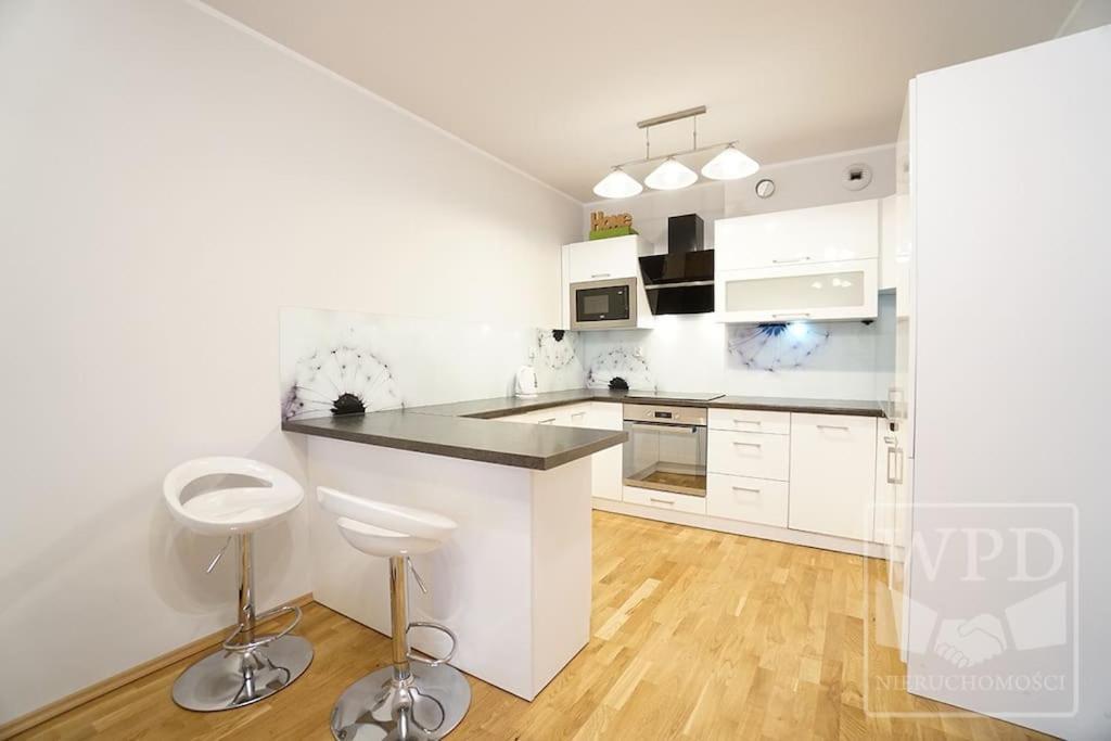 Modern Apartment-City Center-New Building-Garage Breslau Exterior foto